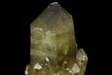 Smoky, Yellow Quartz Crystal (Heat Treated) - Madagascar #174628-1